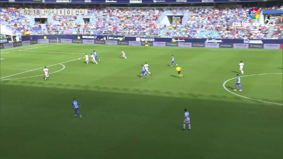 LaLiga 123 (J7): Resumen y gol del Málaga 1-0 Rayo Majadahonda