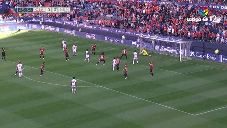 LaLiga 123 (J7): Resumen del Osasuna 0-0 Numancia