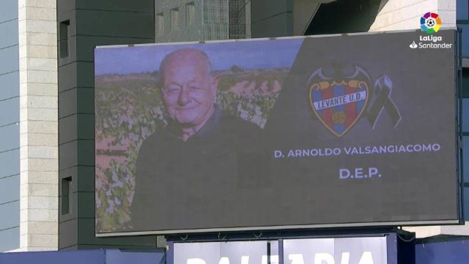 LaLIga Santander (J7): Minuto de silencio en el Levante 2-1 Alavés