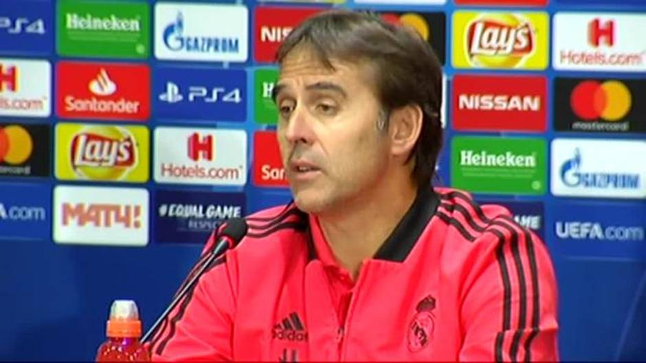 Lopetegui: "Ramos no ha venido porque sus isquios lo van a agradecer y porque lo he decidido yo"