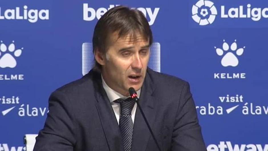 Lopetegui: "Es un momento duro y el responsable es el entrenador"