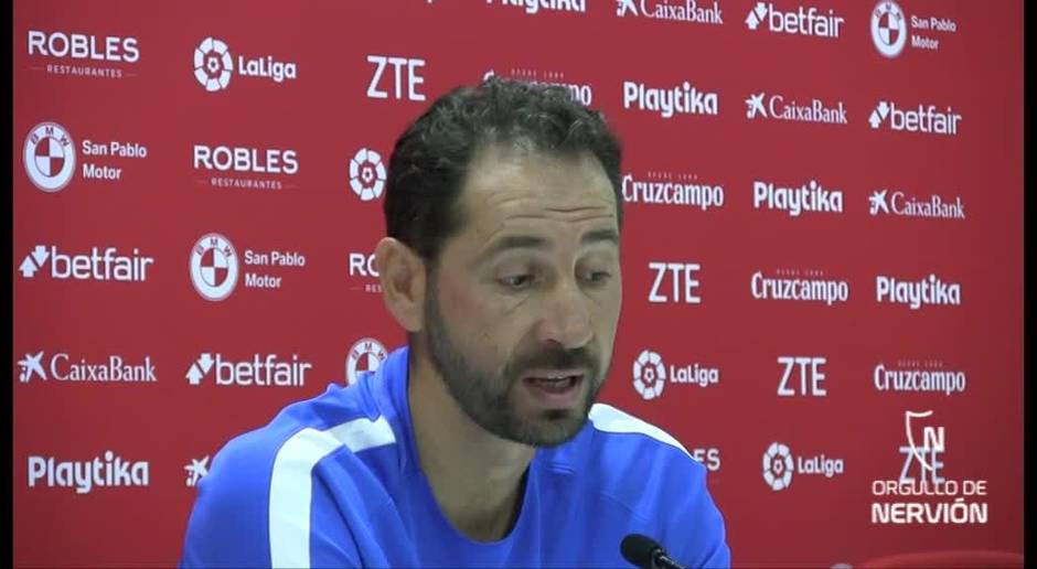 Pablo Machín y la ausencia de recambios para Banega