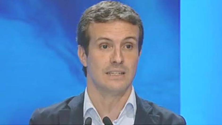 Pablo Casado defiende la aplicación "inmediata" del artículo 155 en Cataluña