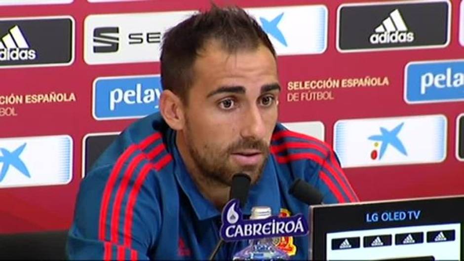 Paco Alcácer: "Luis Enrique te dice las cosas muy claras, eso es bueno para los jugadores"