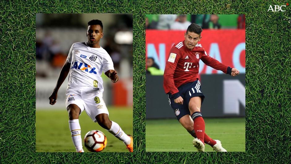 James y Rodrygo, una opción Real