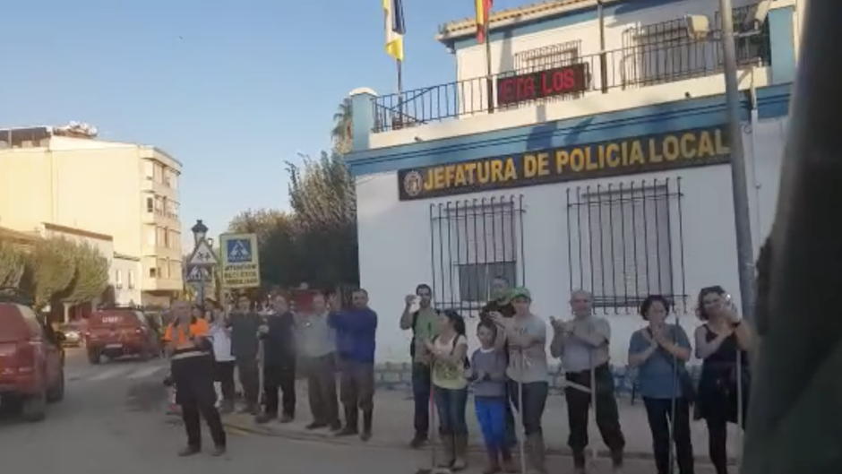 El emotivo vídeo de la despedida de Campillos a la UME que se ha convertido en viral