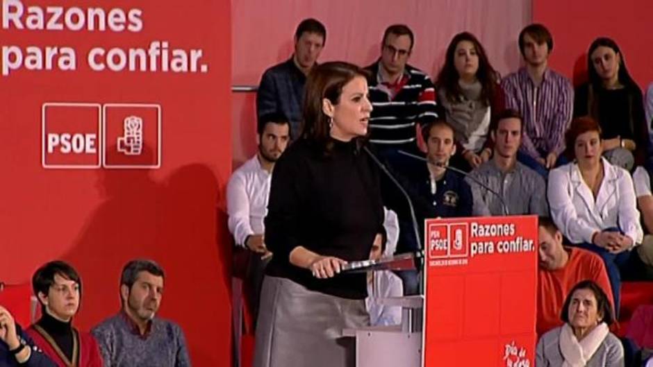 Lastra afirma que Pedro Sánchez "resolverá la crisis catalana"