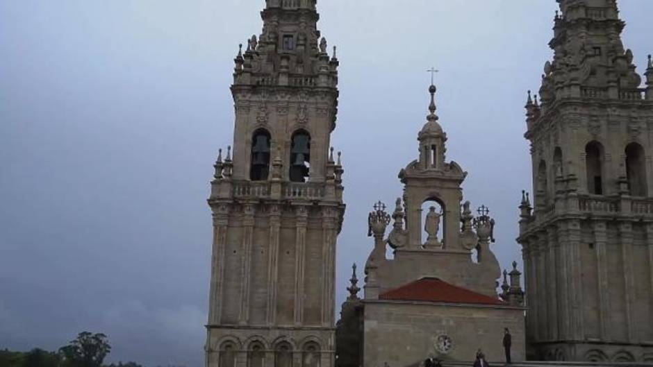 Felipe VI visita la Catedral de Santiago de Compostela