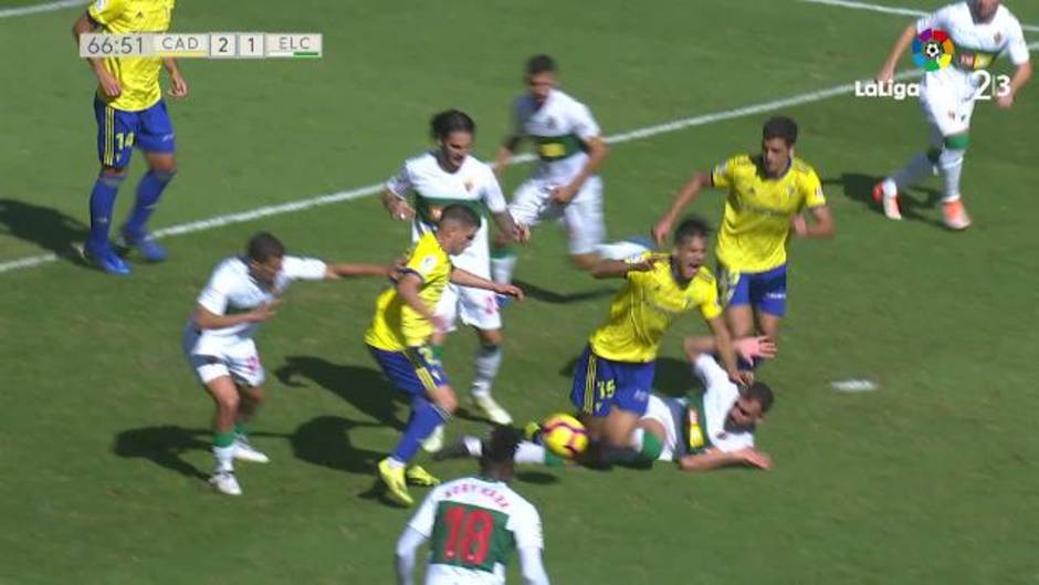 LaLiga 123 (J12) Gol de José Mari (3-1) en el Cádiz 5-1 Elche