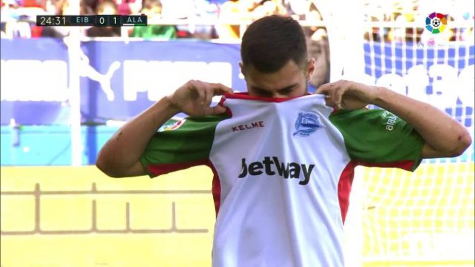 LaLiga Santander (J11): Expulsión de Duarte en el Eibar 2 - 1 Alavés
