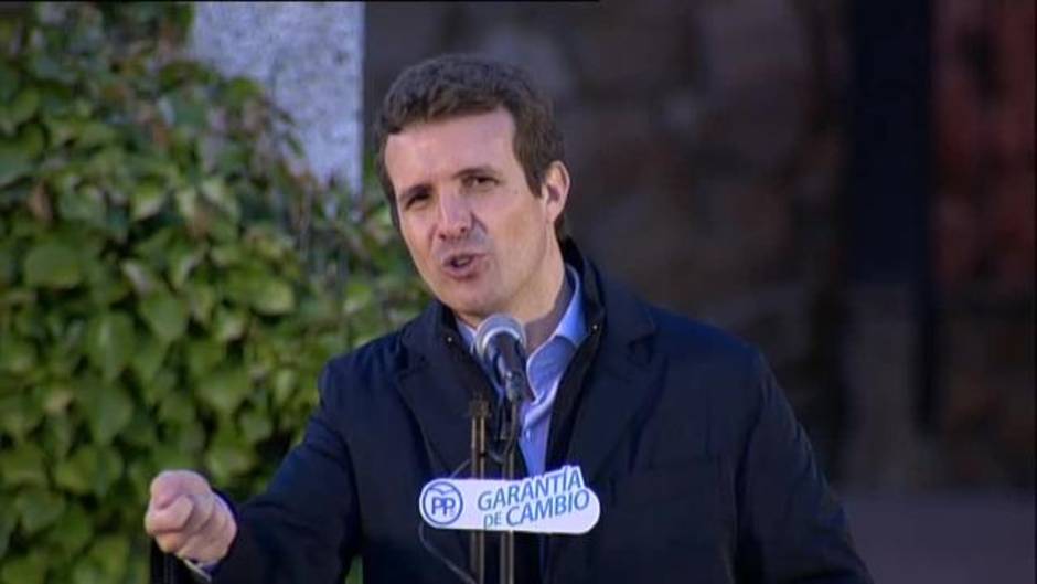 Pablo Casado: "Las elecciones andaluzas son el primer paso para echar a los independentistas de la Moncloa"