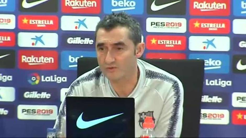 Valverde, sobre la ausencia de Dembélé: "No es un castigo, cada uno lo puede interpretar como crea conveniente"