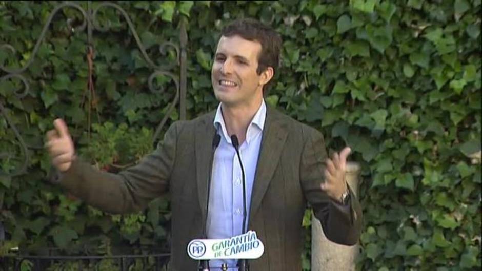 Casado sobre Sánchez: "Muy duro con los muertos, muy cobarde con los vivos"
