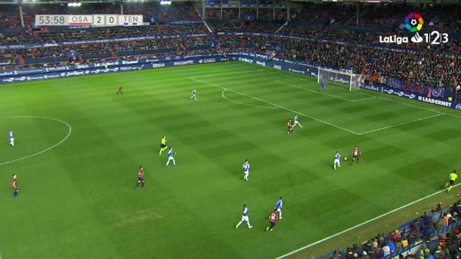 LaLiga 123 (J14) Resumen y goles del Osasuna 2-0 Tenerife