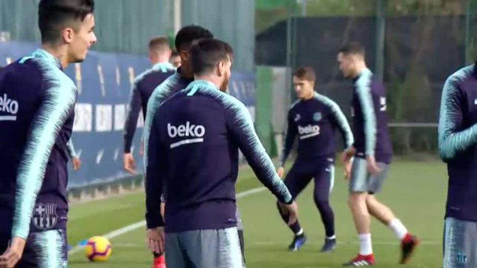 El Barça ya prepara su choque contra el Villarreal