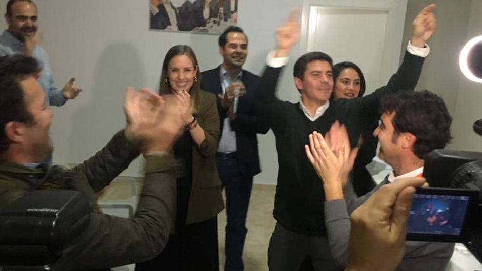 Alegría en Ciudadanos Cádiz por la esperanza del cambio en Andalucía