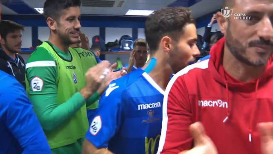 La arenga de los jugadores del Melilla