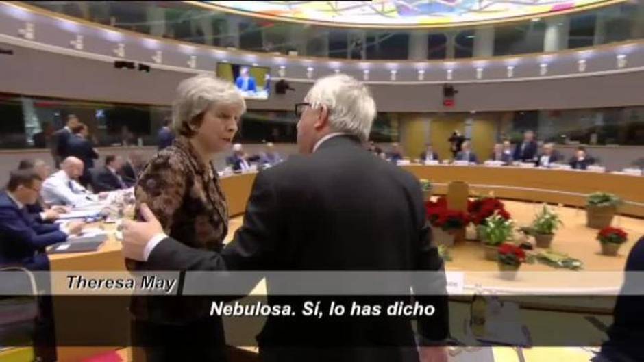 Encontronazo entre May y Juncker: «¿Qué me has llamado? Me has llamado nebulosa»