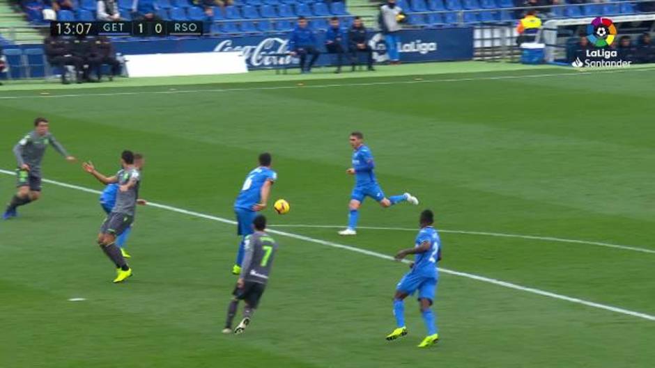 LaLiga (J10): Resumen y goles del Getafe 1-0 Real Sociedad