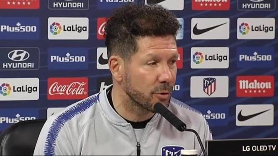 Simeone: "Tanto Lucas como el club saben lo que pienso y lo que me gustaría"