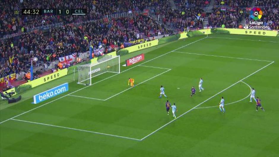 Gol de Messi (2-0) en el Barcelona 2-0 Celta