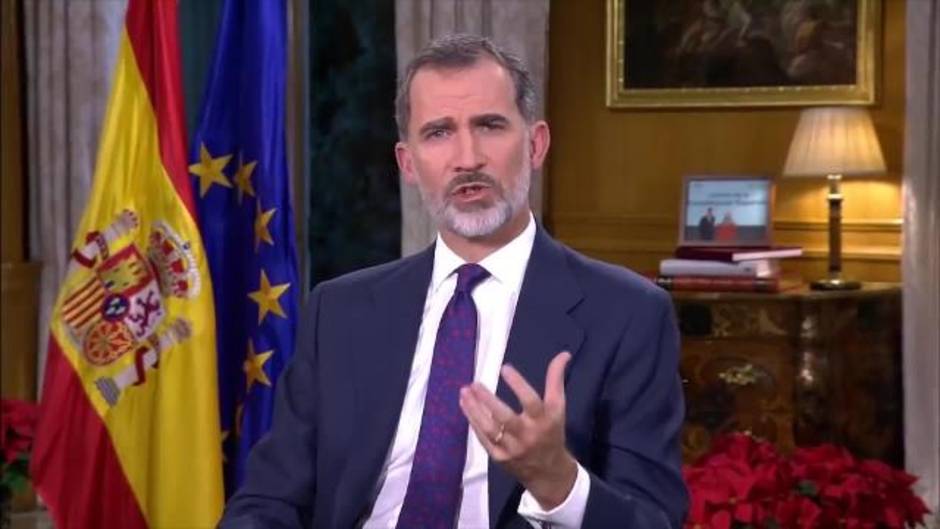 Rey llama a asegurar la convivencia, que "siempre es frágil"