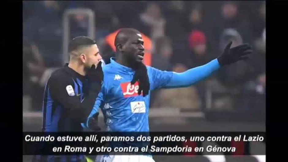 Sarri muestra su apoyo a Koulibaly