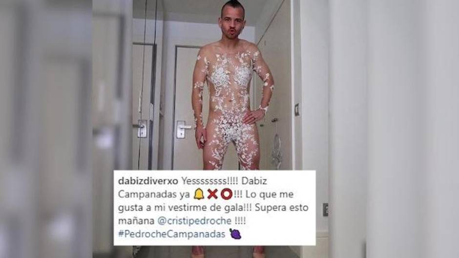 David Muñoz se viste de Pedroche en las Campanadas 2017