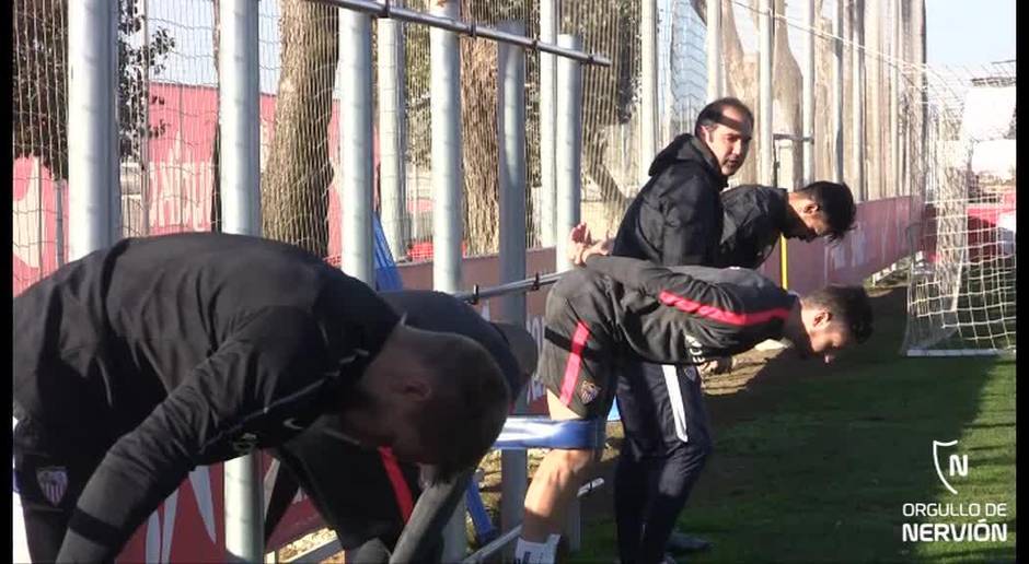 Aleix Vidal se recupera y vuelve a los entrenamientos con el Sevilla