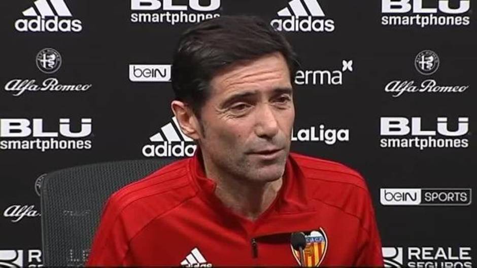 Marcelino: "El número de goles a favor es de estar en descenso o cerca"