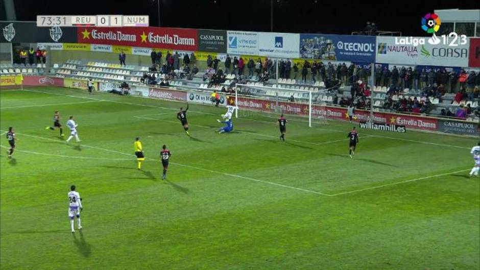 LaLiga 123 (J 21): Resumen y goles del Reus 1-1 Numancia