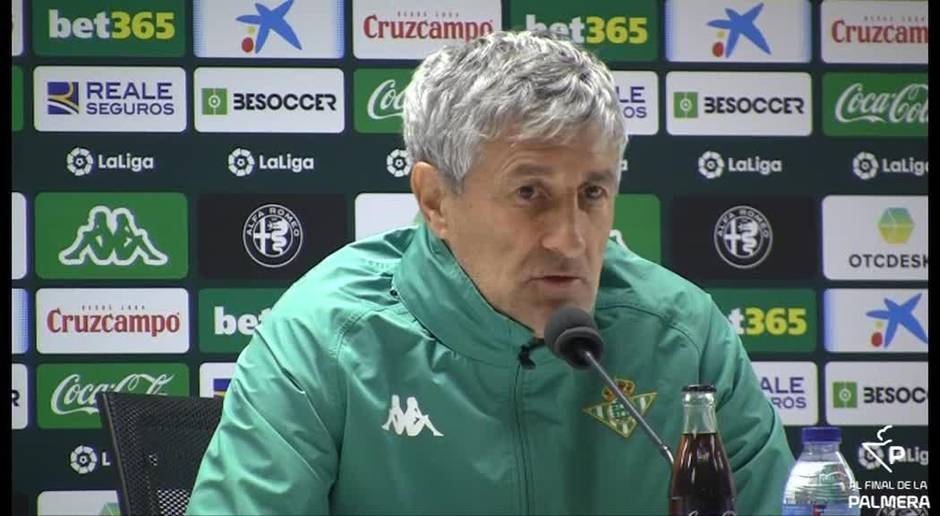 Setién valora el fichaje de Diego Lainez