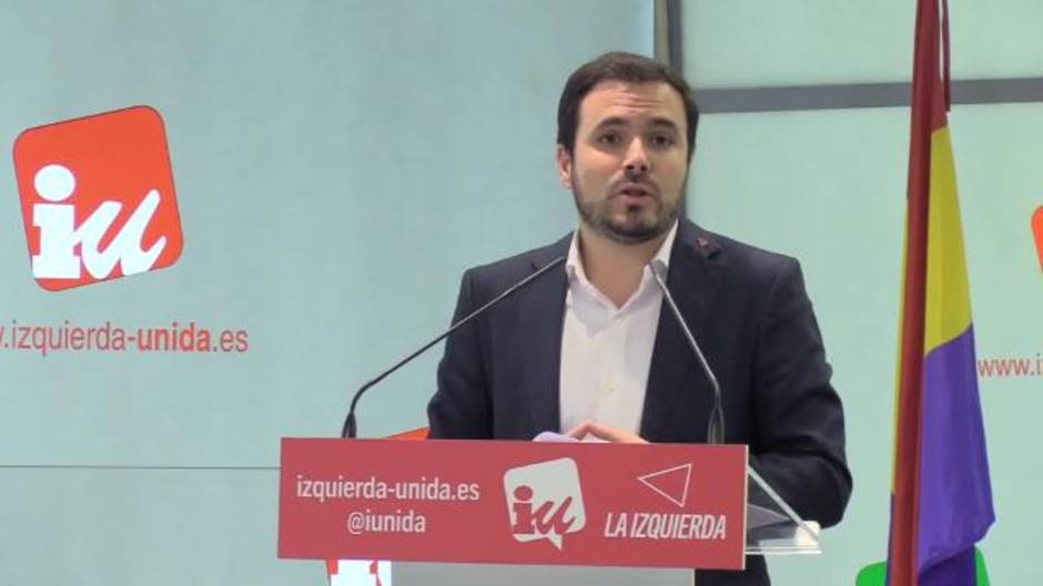 Garzón critica la política de clase de PP, Cs y Vox