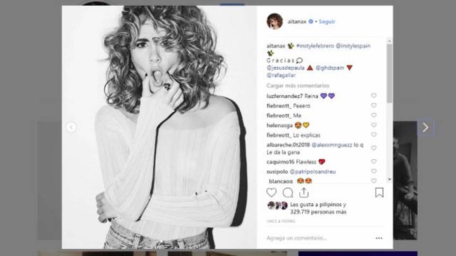 El sorprendente cambio de look de Aitana Ocaña