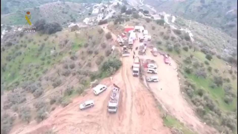 Operativo de rescate del pequeño Julen