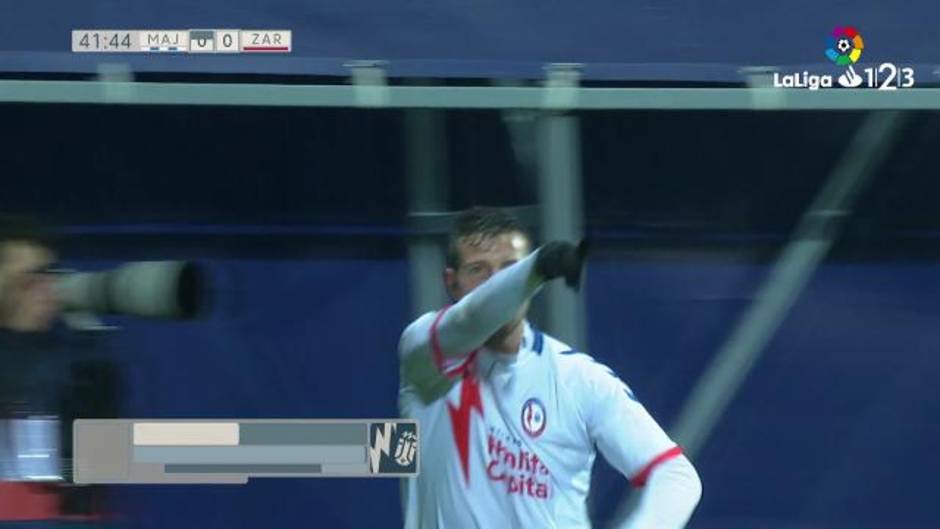 LaLiga 123 (J22): Gol de Aitor Ruibal (1-0) en el Rayo Majadahonda 2-2 Real Zaragoza