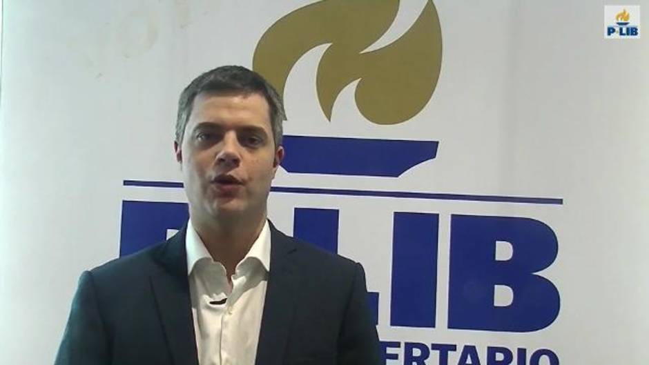 El presidente del Partido Libertario pide la libertad de Venezuela