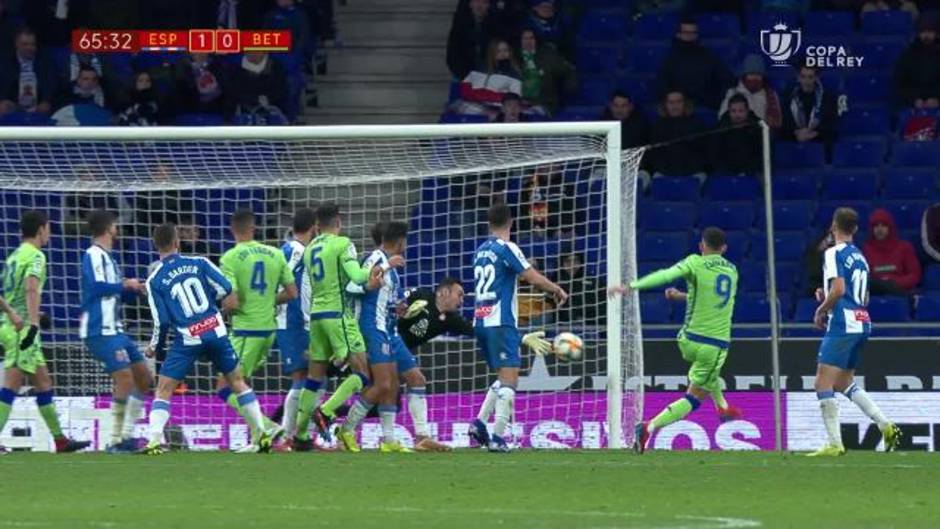 Copa del Rey (cuartos de final): Resumen y goles del Espanyol 1-1 Betis