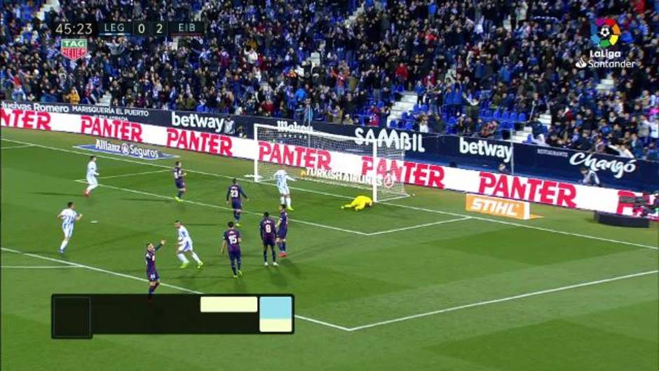 Gol de En-Nesyri (1-2) en el Leganés 2-2 Eibar