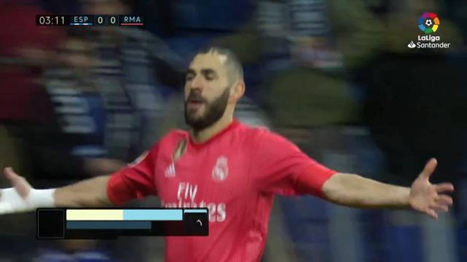 Así fue el espectacular partido de Benzema