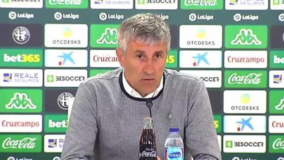 Simeone tira de optimismo: "Menos mal que el Barça empató y no se alejó tanto"