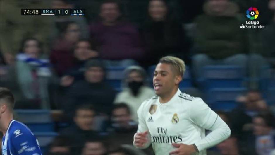 El cómico error de Mariano en el Real Madrid 3-0 Alavés