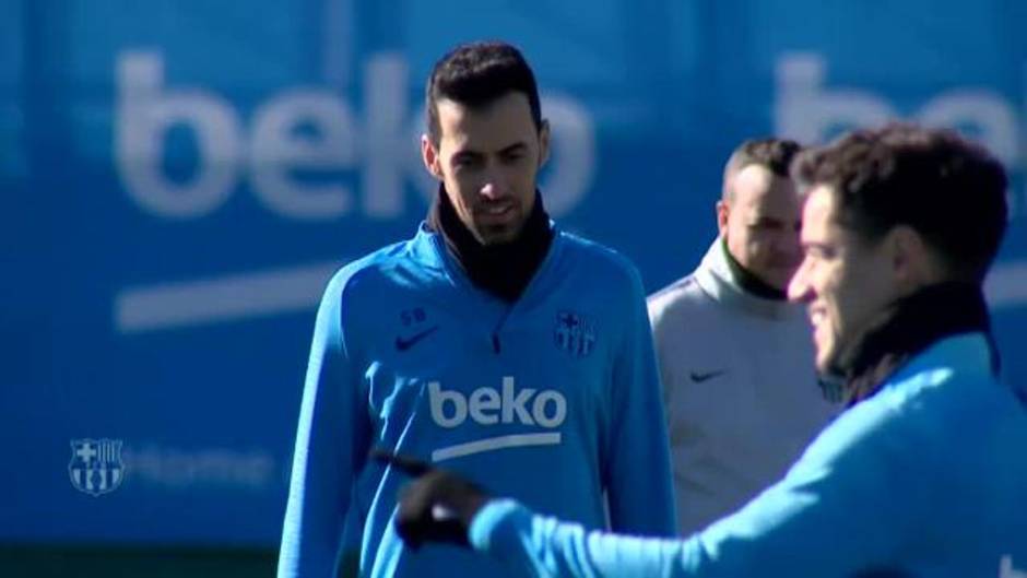 Messi y Dembélé no entrenan y peligra su presencia en el clásico