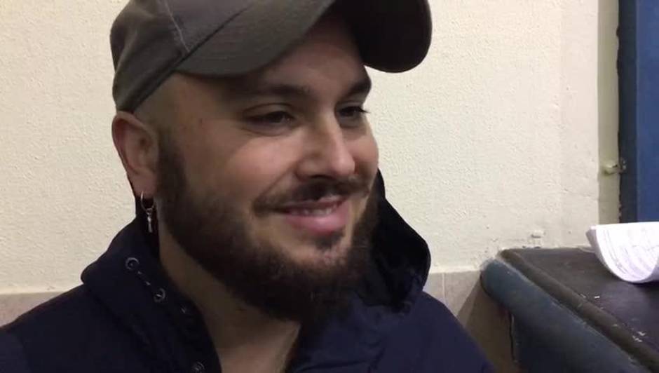 Entrevista al autor de carnaval Germán García Rendón en las horas previas a la actuación de su comparsa OZBDC en el COAC 2019