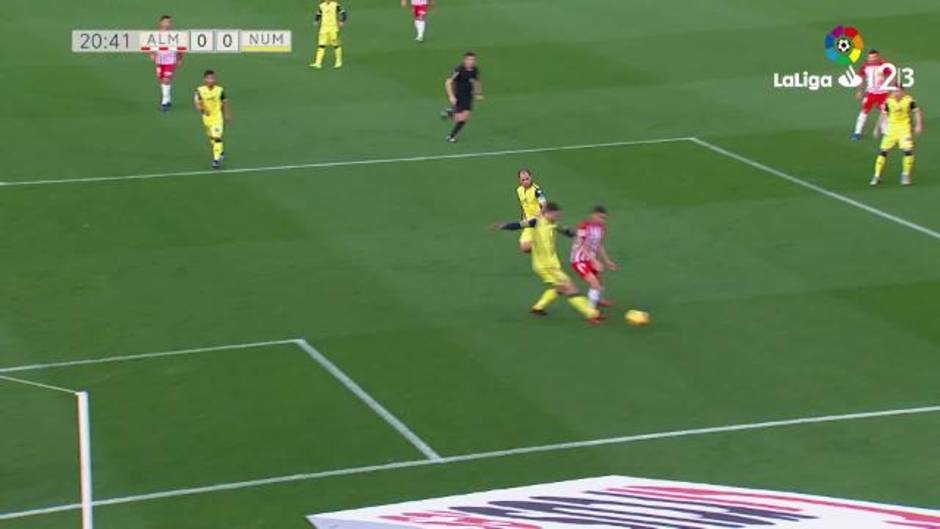 LaLiga123 (J25): Gol de Juan Carlos (1-0) en el Almería 1-0 Numancia