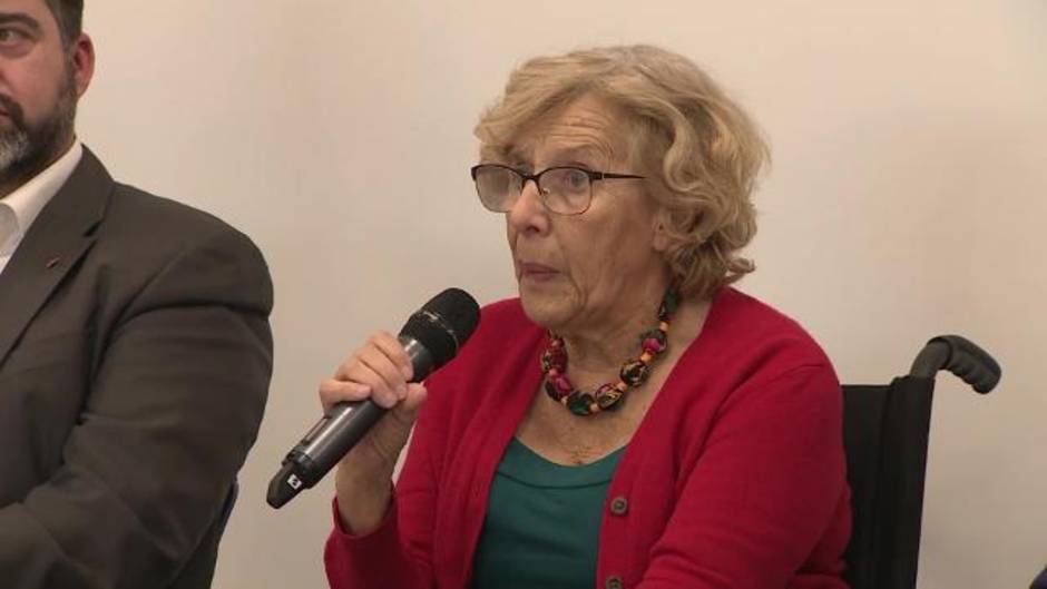 Carmena lamenta que el Gobierno no haya podido concluir la legislatura