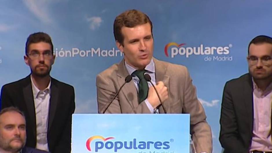 Casado acusa a Sánchez de "vender España a sus enemigos"