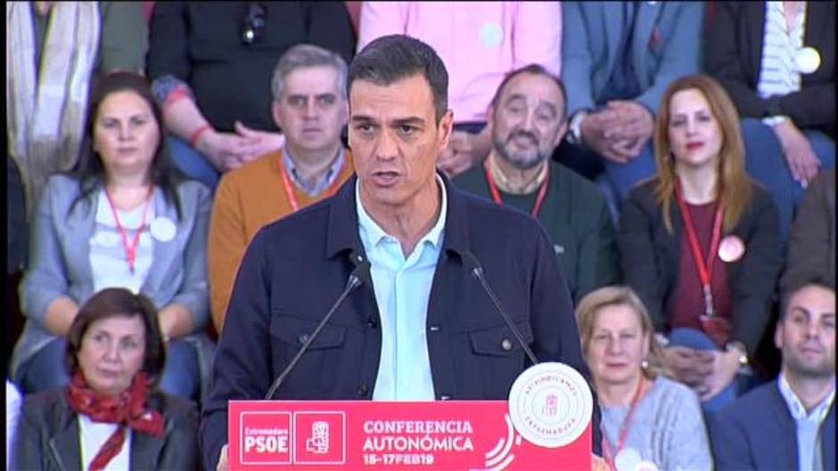 Pedro Sánchez apela a la España "cabal" para que "gane el sentido común"