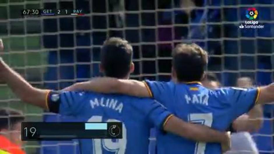 La Liga Santander (J25): Resumen y goles del Getafe 2-1 Rayo Vallecano