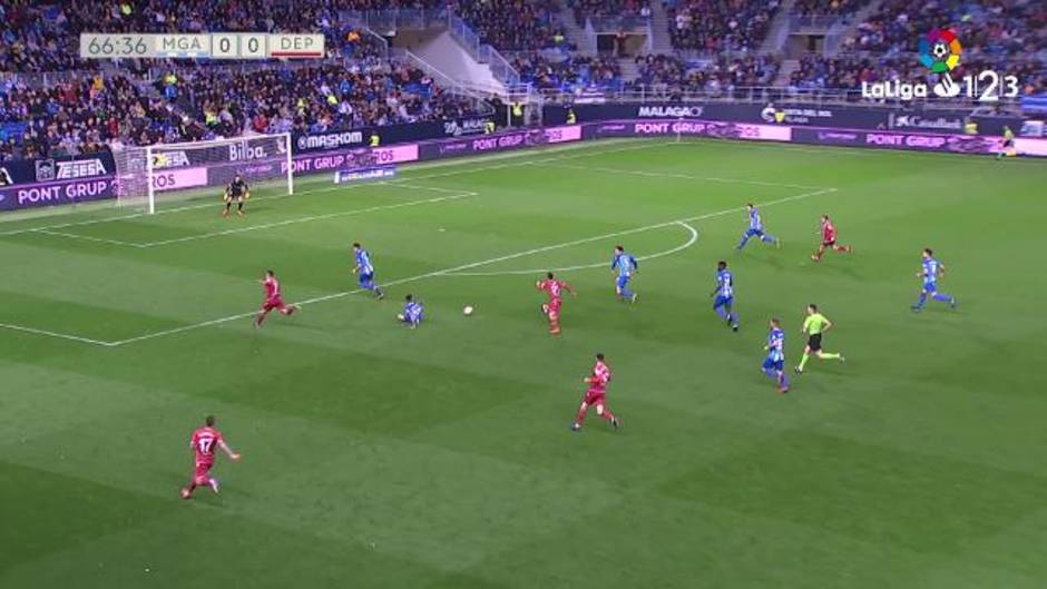 LaLiga 123 (J27): Resumen del Málaga 0-0 Deportivo